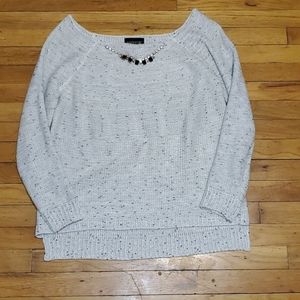 Maddison shimmering embellishment sweater size xl